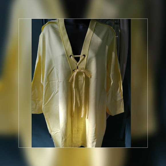 Yellow tunic dress - Picture 5 of 8